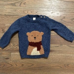 H&M Bear Sweater 12-18 months EUC